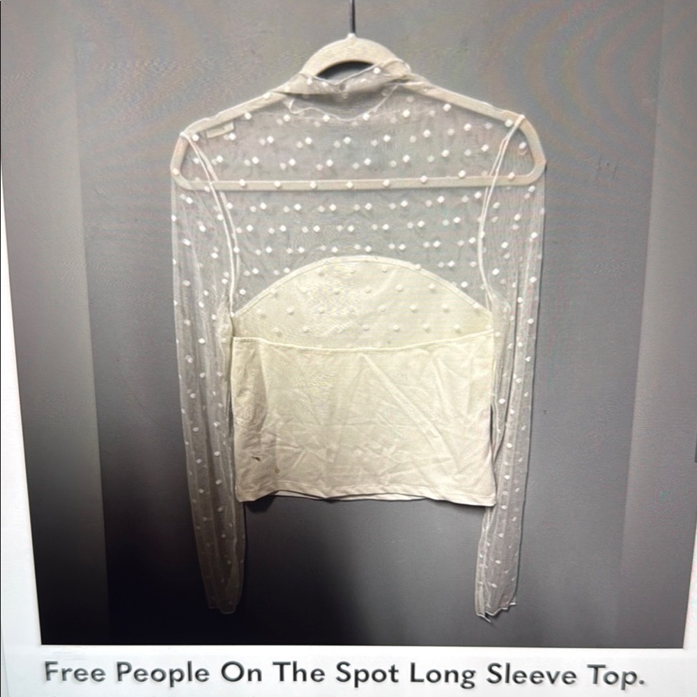 Free People On The Spot Long Sleeve Top - Picture 6 of 6